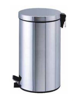 BALDE LIXO 12L INOX